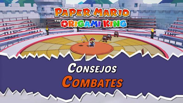 Consejos de combate Paper Mario: The Origami King, trucos y ayudas - Paper Mario: The Origami King