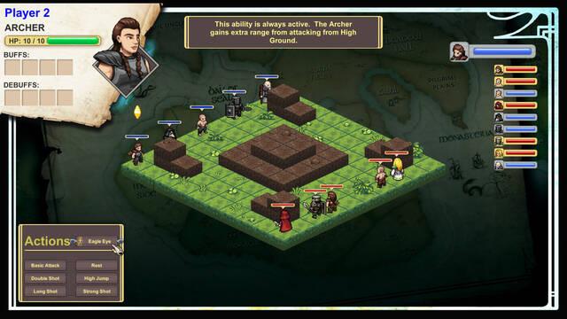 Live by the Sword: Tactics presentado para PC.