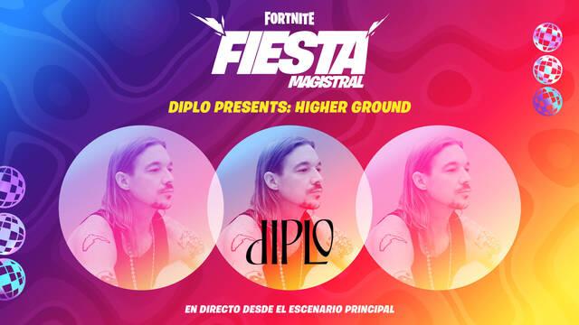 Fortnite: Evento de Diplo Higher Ground, fecha, horarios y c�mo ver el concierto