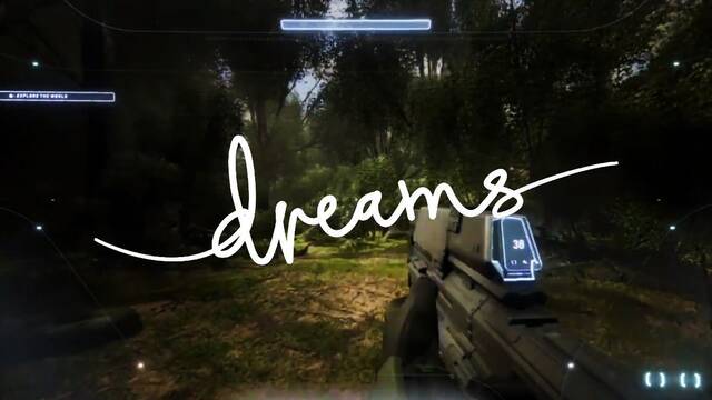 Halo Infinite recreado en Dreams