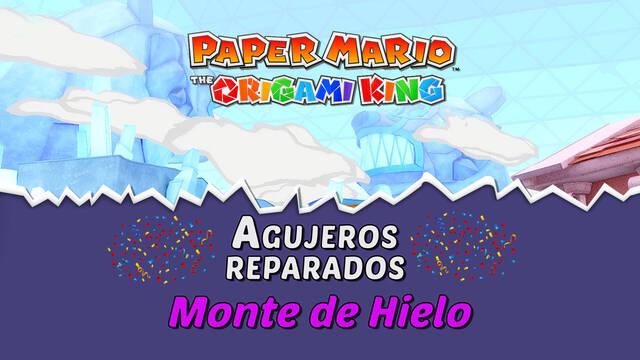 TODOS los agujeros en Monte del Hielo de Paper Mario The Origami King - Paper Mario: The Origami King