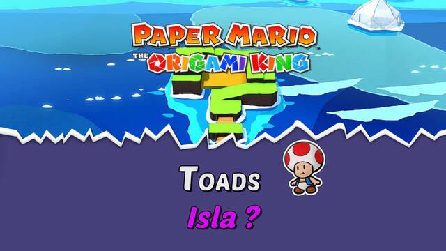 TODOS los Toads en Isla ? de Paper Mario The Origami King - Paper Mario: The Origami King