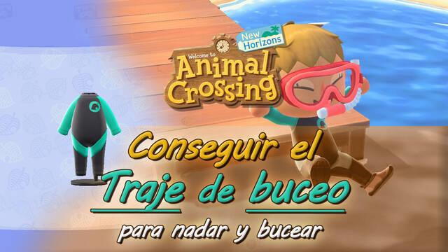Conseguir el traje de buceo para nadar en Animal Crossing: New Horizons - Animal Crossing: New Horizons
