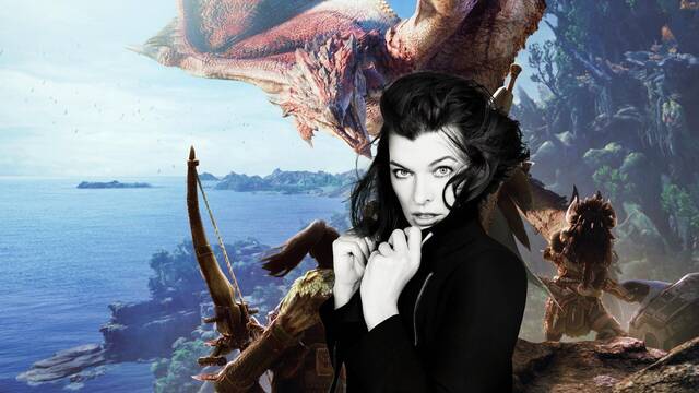 Milla Jovovich y sus armas en la pel�cula de Monster Hunter 