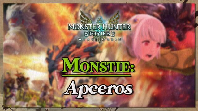 Apceros en Monster Hunter Stories 2: c�mo cazarlo y recompensas - Monster Hunter Stories 2: Wings of Ruin