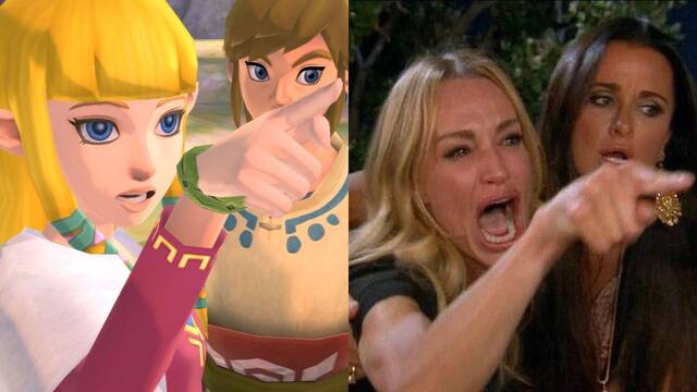 Zelda Skyward Sword HD: Nintendo referencia uno de los memes m�s populares de Internet