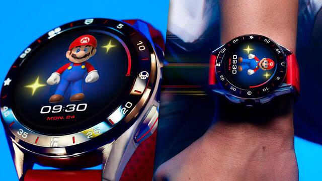 Reloj Mario de TAG Heuer y Nintendo por 2000 dólares