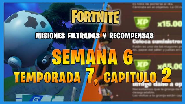 Fortnite Battle Royale - Desaf�os filtrados 14-15 de julio