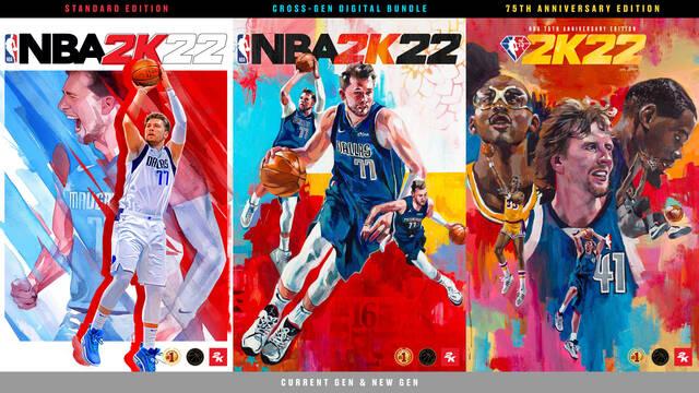 NBA 2K22 portadas fecha tr�iler