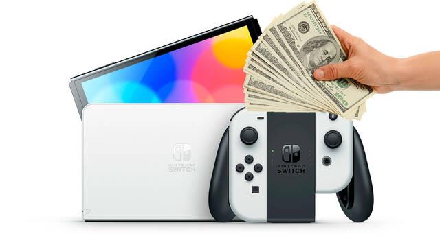 Nintendo Switch OLED cuesta 10 euros m�s de fabricar