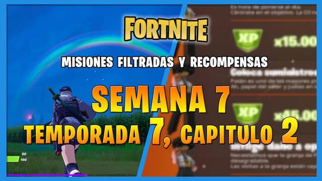 Fortnite Battle Royale - Desaf�os filtrados Semana 7
