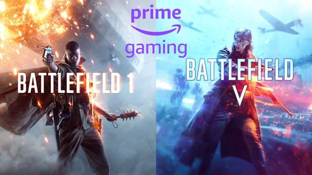 Battlefield 1 y Battlefield V para PC completamente gratuitos en Amazon Prime Gaming