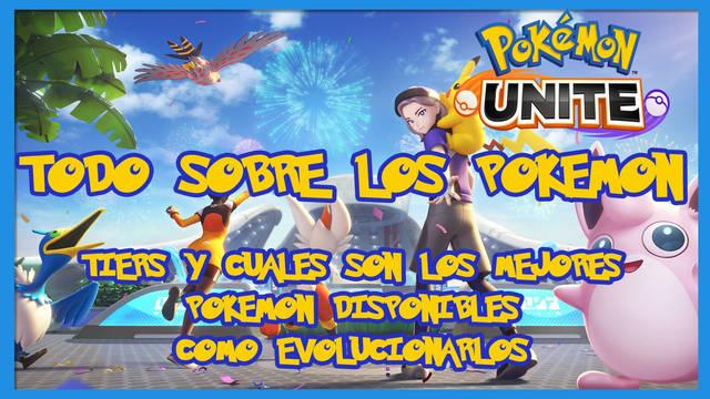 Pok�mon Unite: TODOS los Pok�mon disponibles, clases y caracter�sticas - Pok�mon Unite