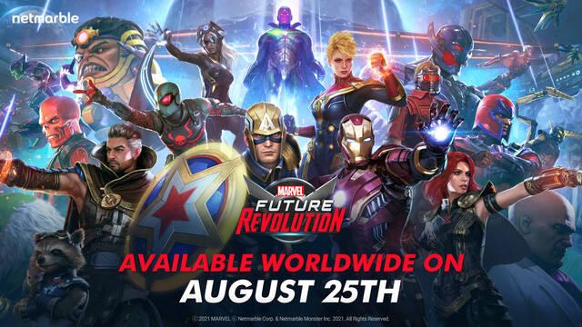 Marvel Future Revolution y su fecha de lanzamiento