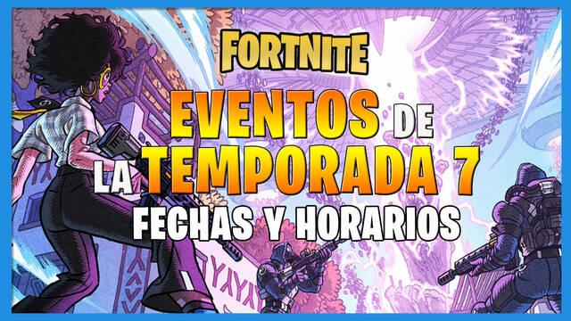 Fortnite Battle Royale - Eventos: fechas y horarios