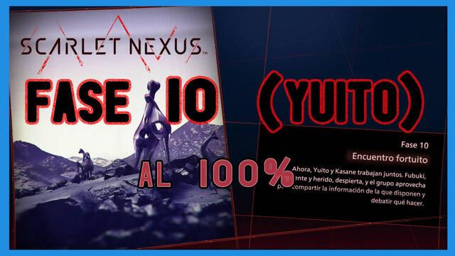 Fase 10: Encuentro fortuito al 100% en Scarlet Nexus - Scarlet Nexus