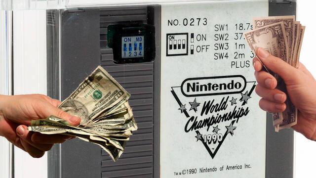 Un cartucho de Nintendo World Championships podr�a alcanzar el medio mill�n en una subasta