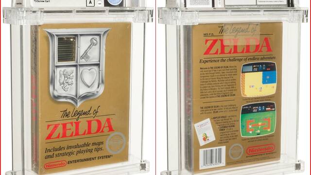 Zelda Subasta NES R 110.000 dólares