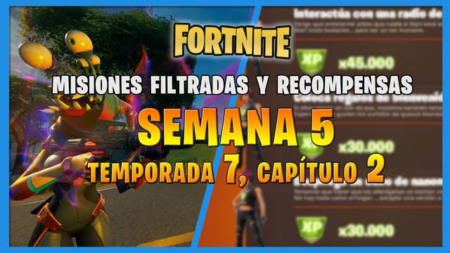 Fortnite Battle Royale - Desaf�os Filtrados 06-07 de julio 2021