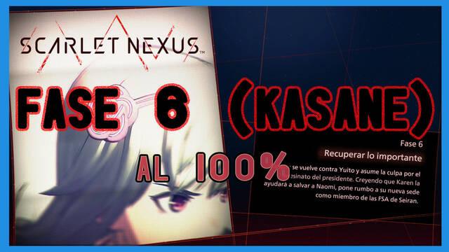 Fase 6: Recuperar lo importante al 100% en Scarlet Nexus - Scarlet Nexus