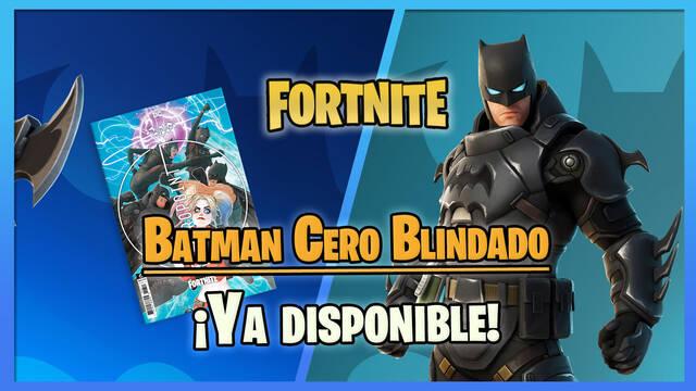 Fortnite - Ya disponible el atuendo de Batman Cero Blindado
