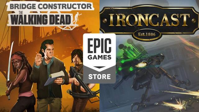 Ironcast y Bridge Constructor The Walking Dead disponibles gratis en Epic Games Store 