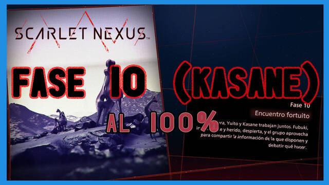 Fase 10: Encuentro fortuito al 100% en Scarlet Nexus