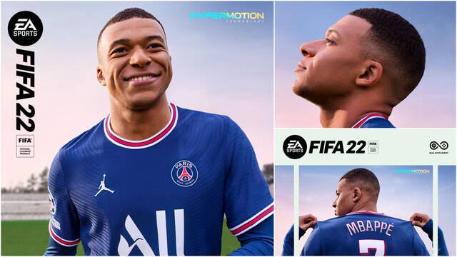 FIFA 22 portada Mbapp�