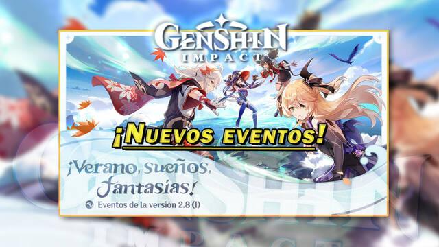 Genshin Impact: Todos los nuevos eventos y gachapón de la v2.8 (Parte 1)