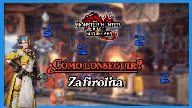 Conseguir Zafirolita en Monster Hunter Rise Sunbreak (Localización) - Monster Hunter Rise: Sunbreak