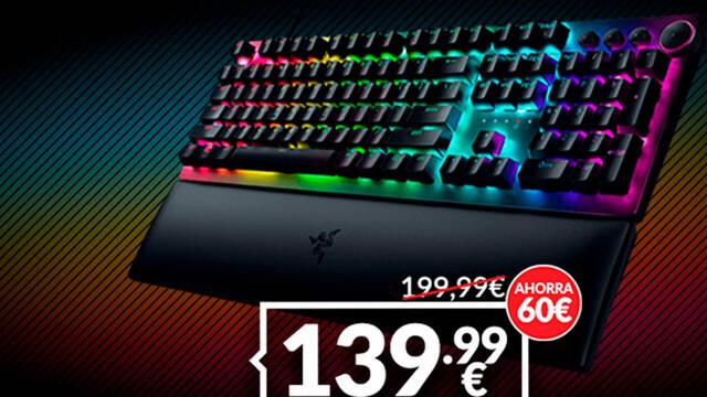 Teclado Razer Huntsman V2 Purple Switch de oferta en GAME.