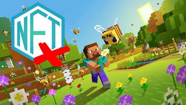 Mojang no admitirá el uso de NFT en Minecraft