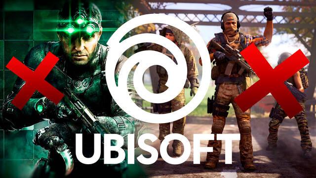 Ubisoft ha cancelado cuatro juegos, dos de ellos sin anunciar.