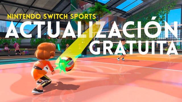 Primera gran actualización gratuita de Nintendo Switch Sports.