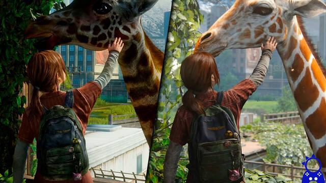 Comparativa entre The Last of Us Parte I y la versión original.