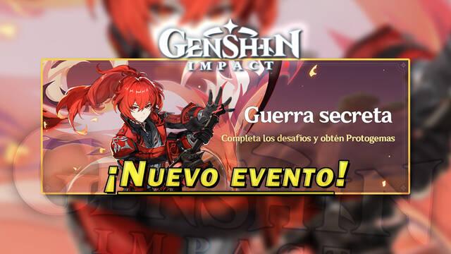 Genshin Impact: Gana Protogemas gratis en el evento Guerra secreta - Fechas y detalles