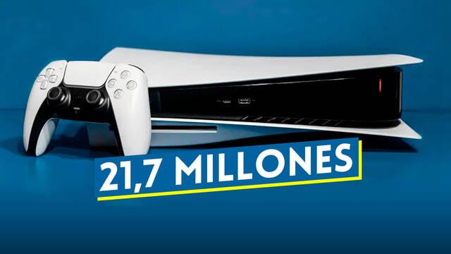 PlayStation 5 supera los 21,7 millones de consolas vendidas