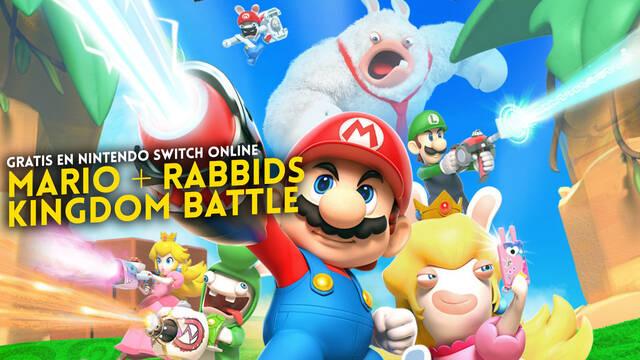 Mario + Rabbids Kingdom Battle gratis en Nintendo Switch Online