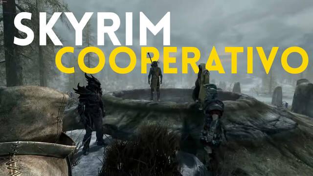 Este mod de Skyrim permite jugar en cooperativo de hasta 8 jugadores.