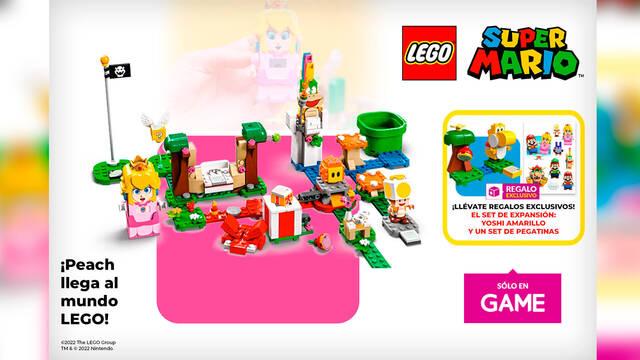 Reserva en GAME el Lego Super Mario: Pack inicial de aventuras con Peach y sus expansiones con regalos