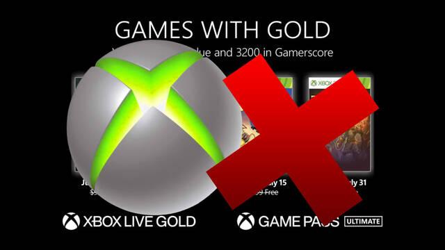 Adiós a los juegos de Xbox 360 en Xbox Live Gold a partir de octubre.