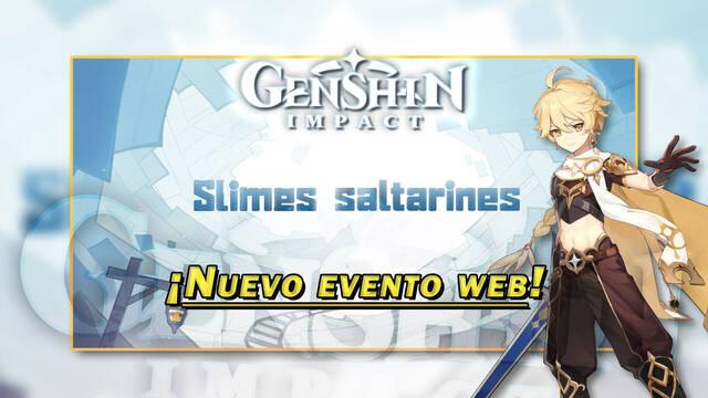 Genshin Impact: Gana Protogemas gratis participando en el evento web Slimes saltarines