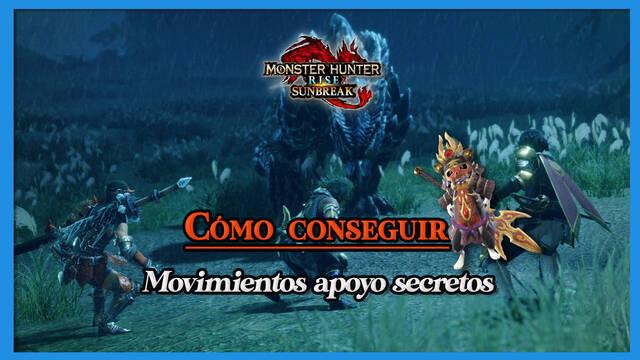 Movimientos de apoyo secretos en Monster Hunter Rise Sunbreak y cómo conseguirlos - Monster Hunter Rise: Sunbreak