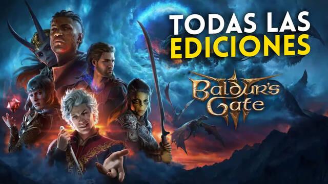 Todas las ediciones especiales y de coleccionista de Baldur's Gate 3