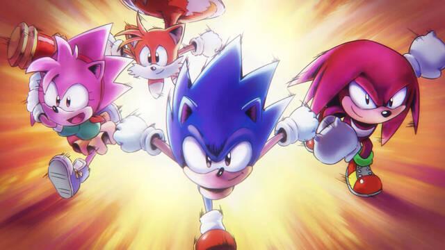 Sonic Superstars v�deo animaci�n intro del juego que se lanza en oto�o