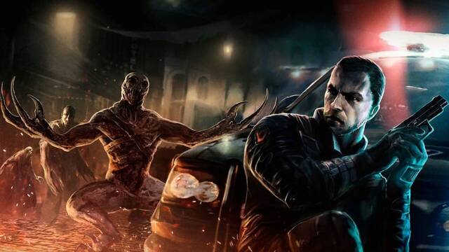 Wallpaper promocional con artwork de Daymare: 1998