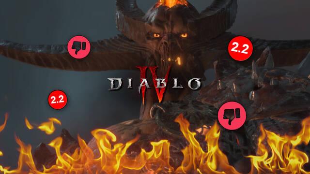 Diablo 4 los desarrolladores ya trabajan en un parche para solucionar el review bombing