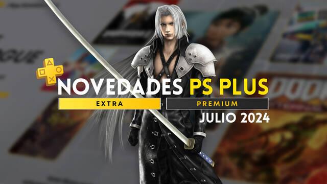 Juegos de PS Plus Extra y Premium en julio de 2024.
