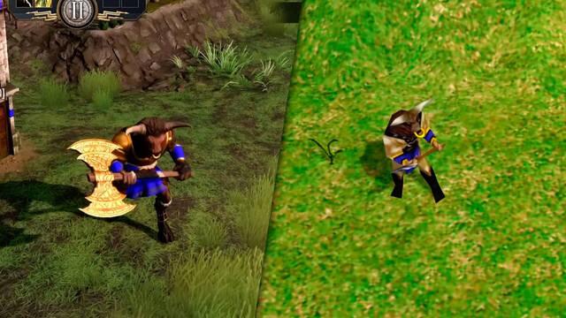 Comparativa de las unidades de Age of Mythology: Retold con el original.