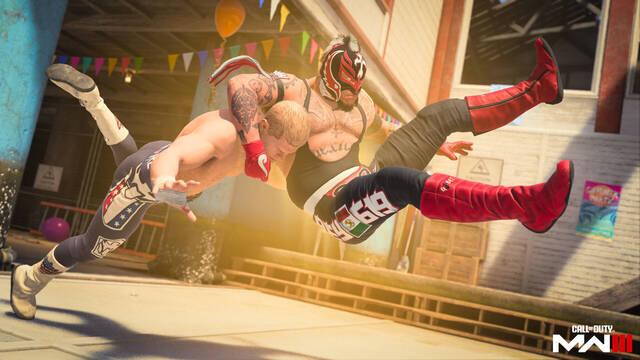 Tres superestrellas de la WWE llegan a Call of Duty, incluido un curioso modo con movimientos de lucha libre